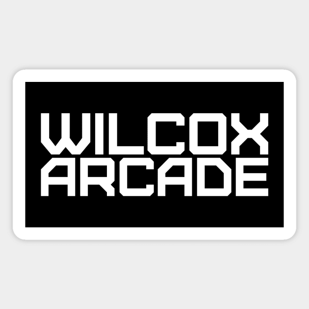 Wilcox Arcade Logo Magnet by wilcoxarcade
